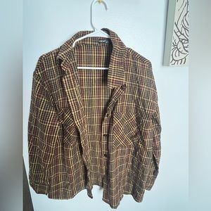 adorable oversized flannel from shein. i just don’t reach for it anymore!